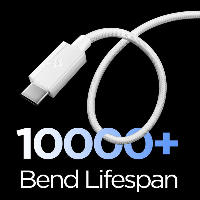 Spigen Essential EB6015AC USB-C кабел 60W 150 см - бял