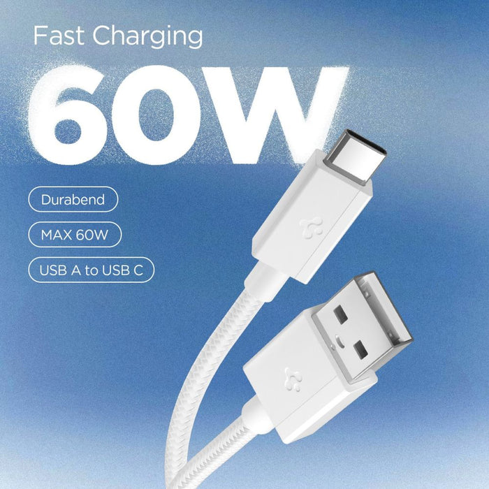 Spigen Essential EB6015AC USB-C кабел 60W 150 см - бял
