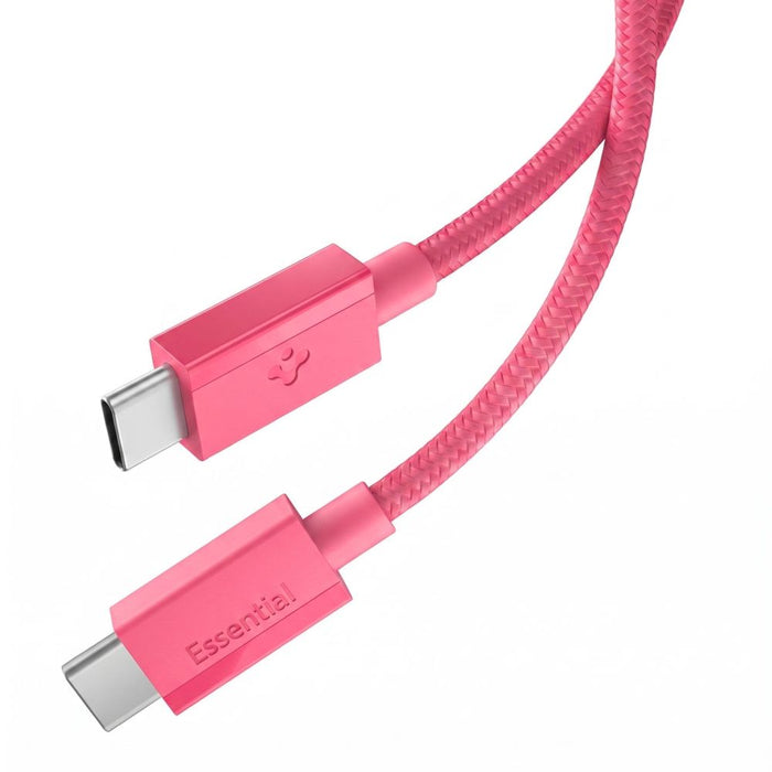 Spigen Essential EB6015CC USB-C кабел 60W 100 см - розов