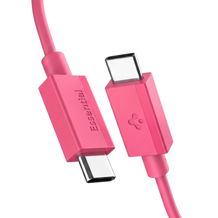 Spigen Essential EB6015CC USB-C кабел 60W 100 см - розов