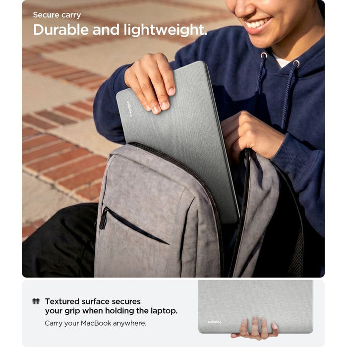 Калъф Spigen Urban Fit за MacBook Air 15" 2023 / 2024 / 2025 / 2026 - сив