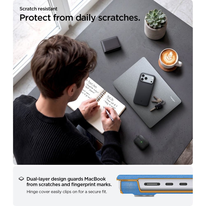 Калъф Spigen Urban Fit за MacBook Pro 14" 2021 / 2023 / 2024 / 2025 / 2026 - сив