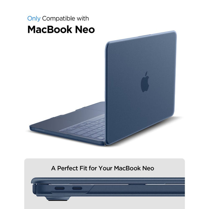 Калъф Spigen AirSkin за MacBook Neo 13" 2026 - матово тъмносиньо