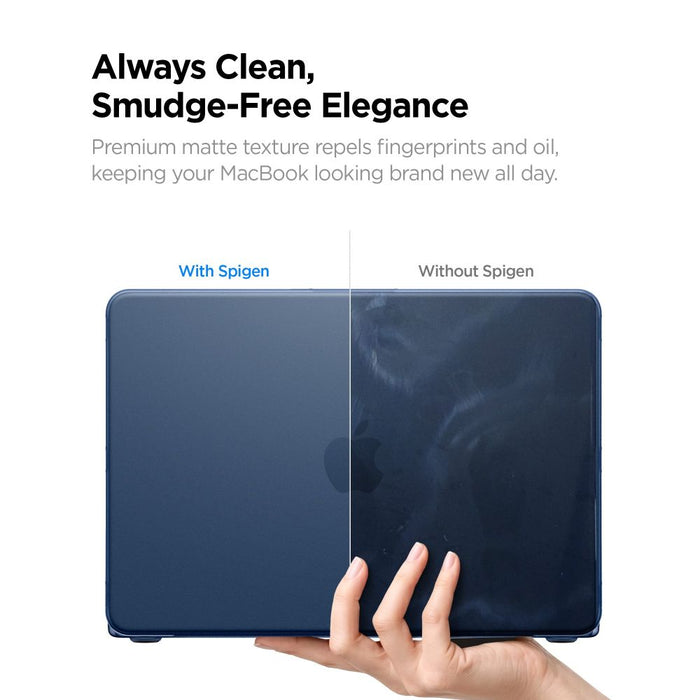 Калъф Spigen AirSkin за MacBook Neo 13" 2026 - матово тъмносиньо