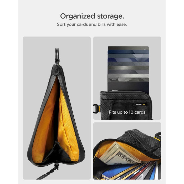 RFID портфейл Spigen LF300 - черен