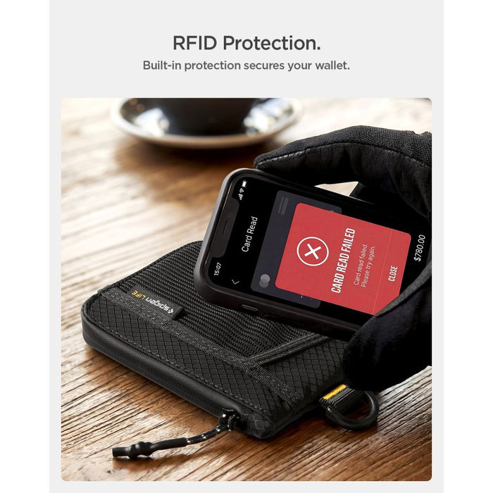 RFID портфейл Spigen LF300 - черен
