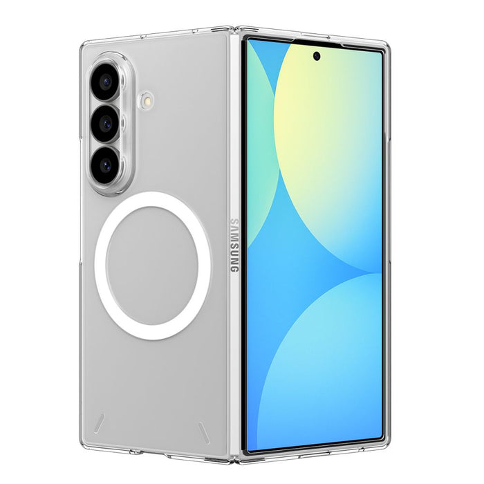 Калъф Spigen AirSkin MagFit за Samsung Galaxy Z Fold 8 Ultra - прозрачен и бял