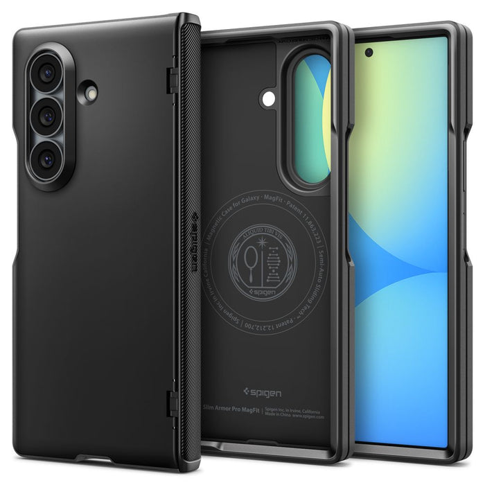 Калъф Spigen Slim Armor Pro MagSafe за Samsung Galaxy Z Fold 8 Ultra - черен