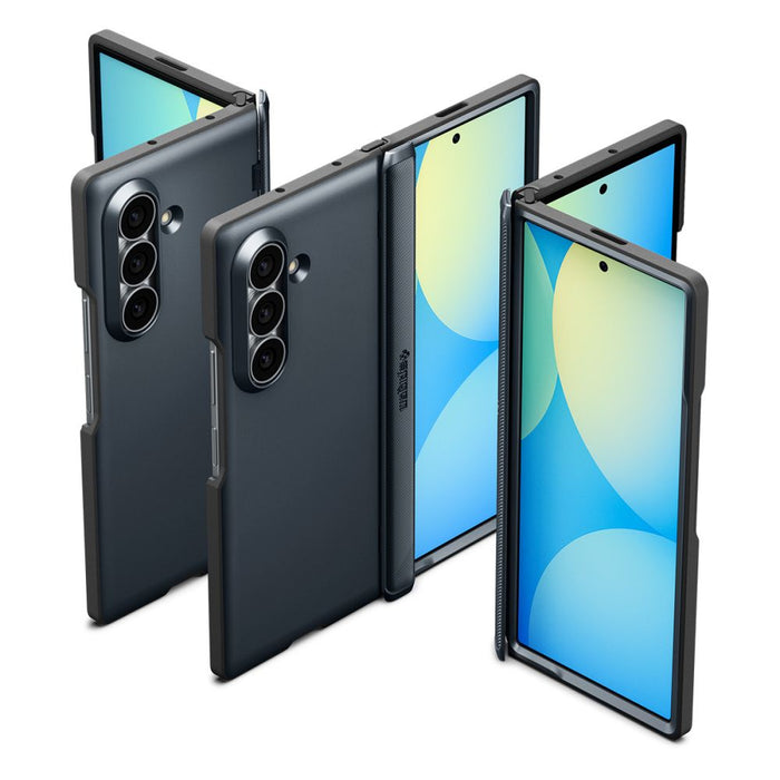 Калъф Spigen Slim Armor Pro MagSafe за Samsung Galaxy Z Fold 8 Ultra - тъмносив