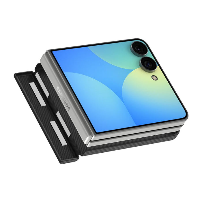 Калъф Spigen AirSkin Aramid MagFit MagSafe за Samsung Galaxy Z Flip 8 - черен