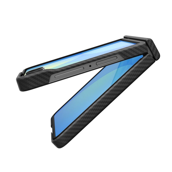 Калъф Spigen AirSkin Aramid MagFit MagSafe за Samsung Galaxy Z Flip 8 - черен