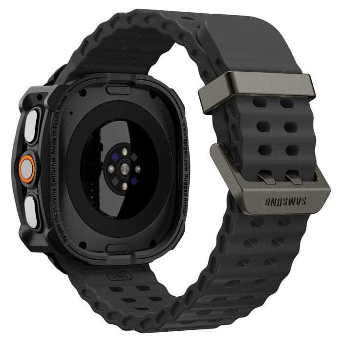 Калъф Spigen Rugged Armor за Samsung Galaxy Watch Ultra 47mm - матово черен