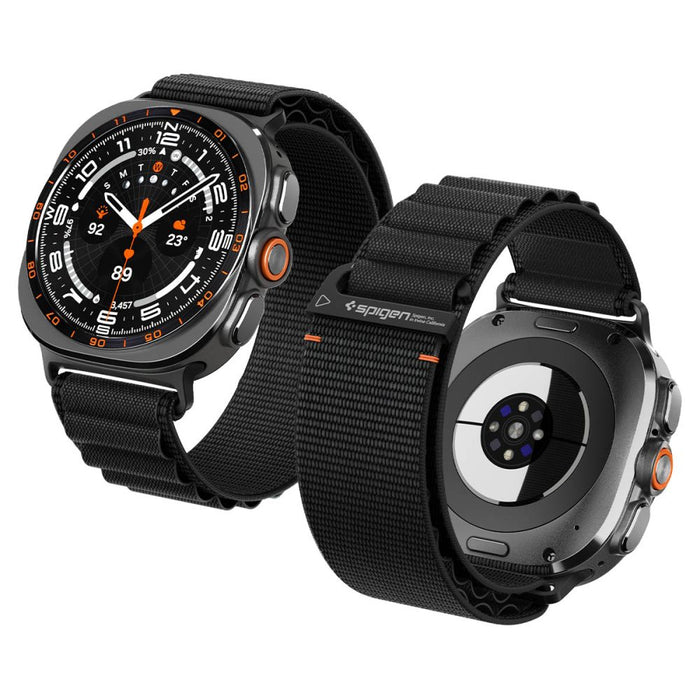 Каишка Spigen WBF1 за Samsung Galaxy Watch Ultra 47mm - Черна