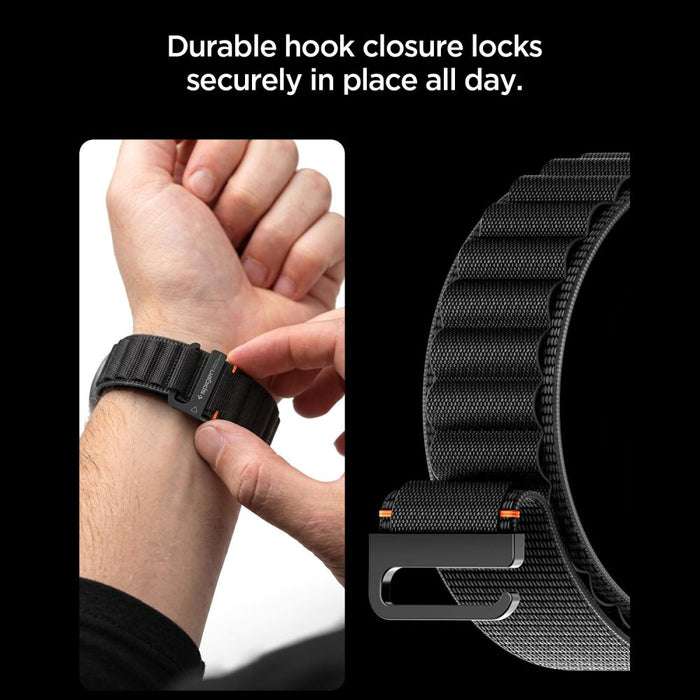 Каишка Spigen WBF1 за Samsung Galaxy Watch Ultra 47mm - Черна