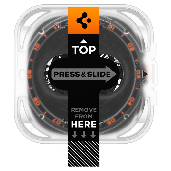 Spigen Glas.TR EZ Fit AC 2-Pack закалено стъкло за Samsung Galaxy Watch Ultra 47mm