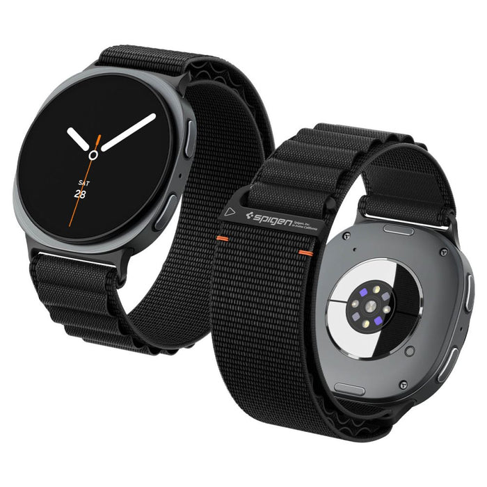 Каишка Spigen WBF1 за Samsung Galaxy Watch 40/44/46 мм - Черна