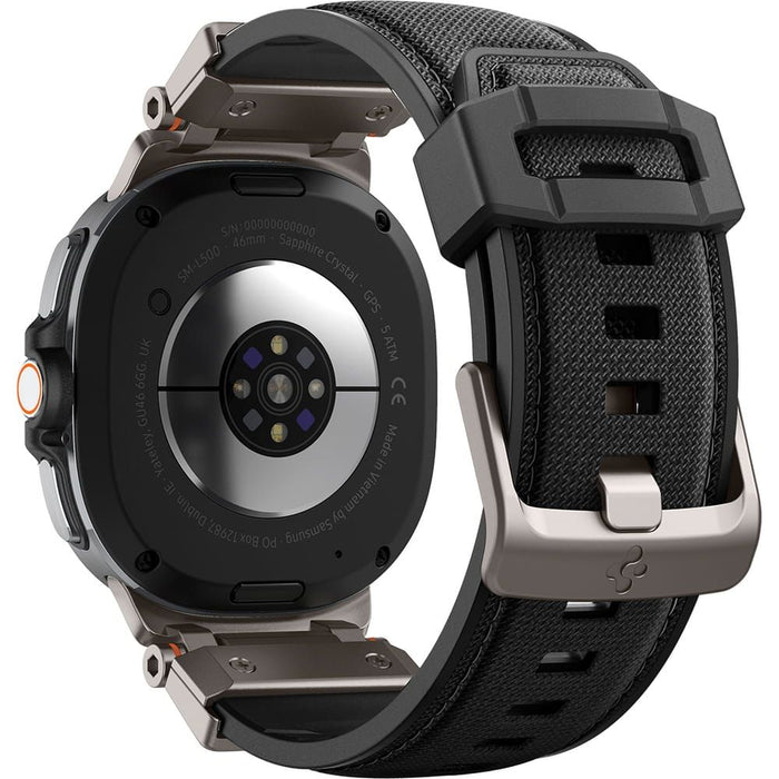 Каишка Spigen DuraPro Armor за Samsung Galaxy Watch 40/44/46 мм - Черна