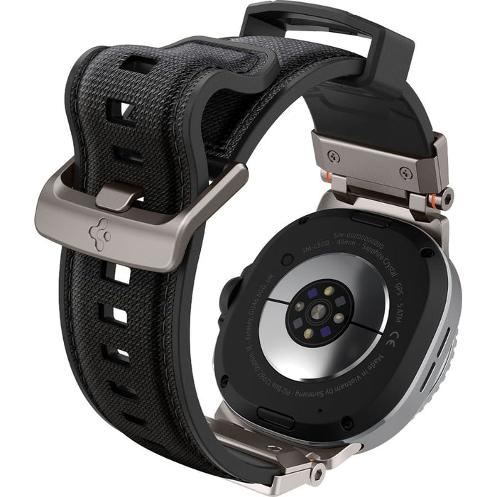 Каишка Spigen DuraPro Armor за Samsung Galaxy Watch 40/44/46 мм - Черна