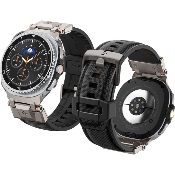 Каишка Spigen DuraPro Armor за Samsung Galaxy Watch 40/44/46 мм - Черна