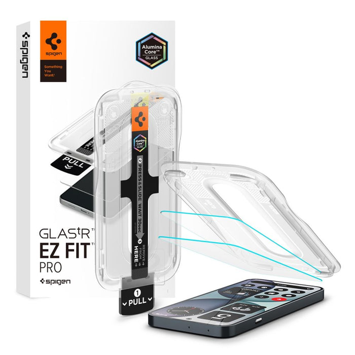 Spigen Glas.tR EZ Fit Pro - комплект от 2 закалени стъкла за Nothing Phone 4A