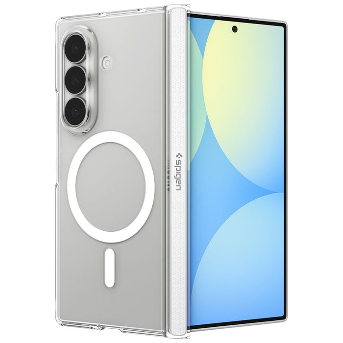 Калъф Spigen AirSkin Zero MagFit MagSafe за Samsung Galaxy Z Fold 8 Ultra - прозрачен и бял