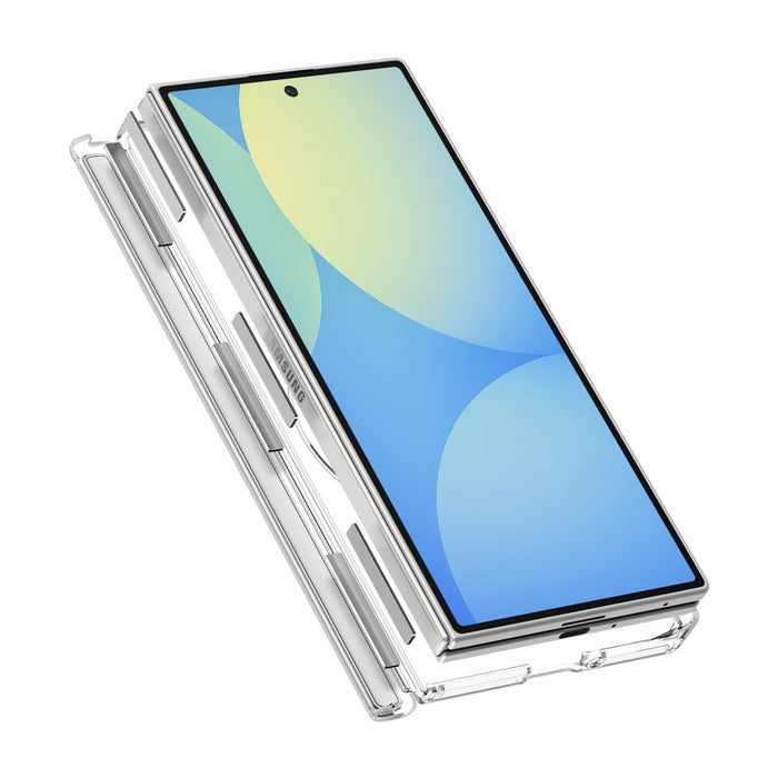 Калъф Spigen AirSkin Zero MagFit MagSafe за Samsung Galaxy Z Fold 8 Ultra - прозрачен и бял