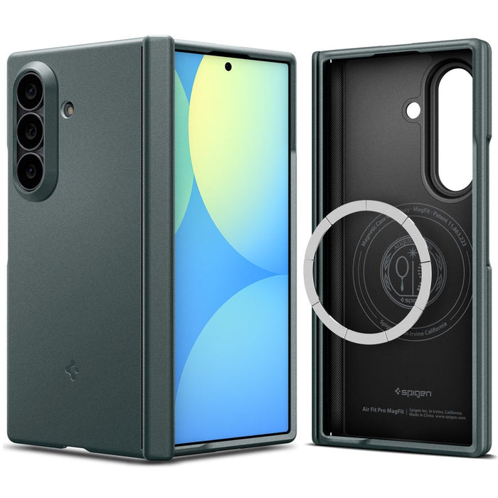 Калъф Spigen Air Fit Pro MagSafe за Samsung Galaxy Z Fold 8 Ultra - тъмнозелен
