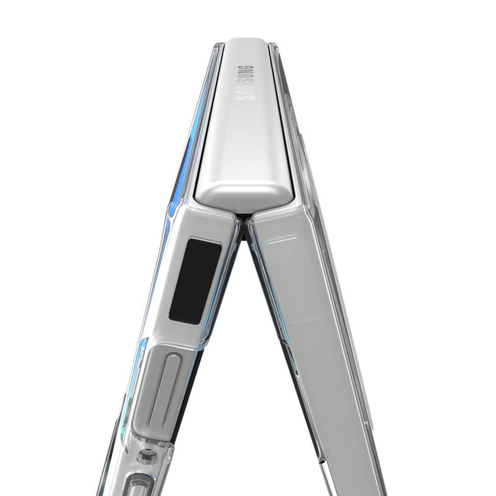 Калъф Spigen AirSkin MagFit за Samsung Galaxy Z Flip 8 - прозрачен и бял