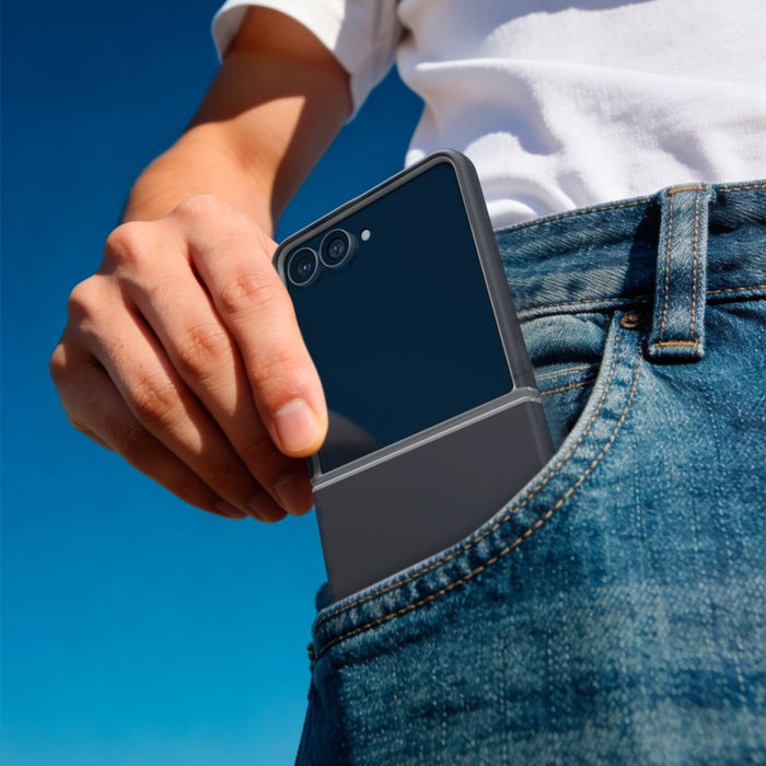 Калъф Spigen Nano Pop MagSafe за Samsung Galaxy Z Flip 8 - черен и сив