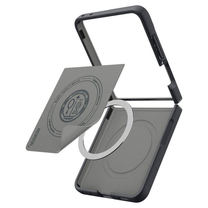 Калъф Spigen Nano Pop MagSafe за Samsung Galaxy Z Flip 8 - черен и сив