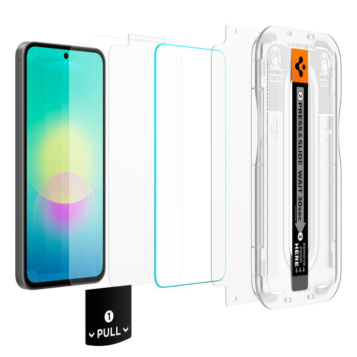 Spigen Glas.tR EZ Fit 2-Pack от закалено стъкло за Samsung Galaxy A27 5G