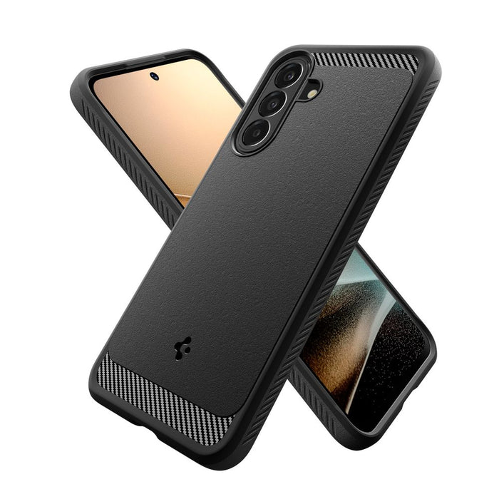 Калъф Spigen Rugged Armor за Samsung Galaxy A27 5G - матово черен