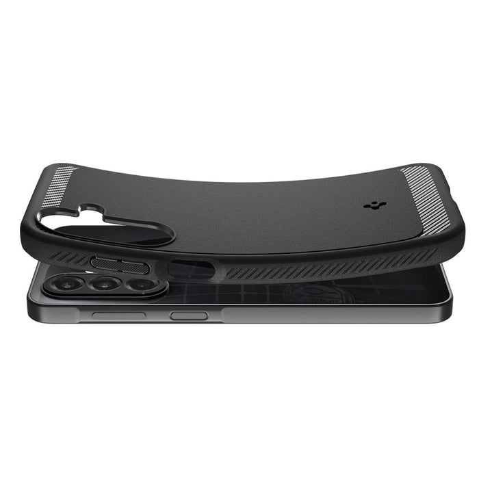 Калъф Spigen Rugged Armor за Samsung Galaxy A27 5G - матово черен