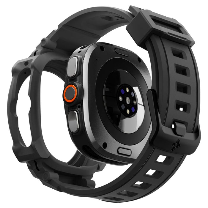 Калъф Spigen Rugged Armor Pro за Samsung Galaxy Watch Ultra 2 2026 47mm - матово черен