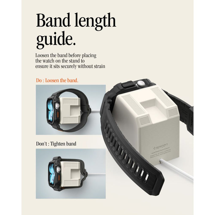 Поставка за Apple Watch Spigen Classic LS - бежова