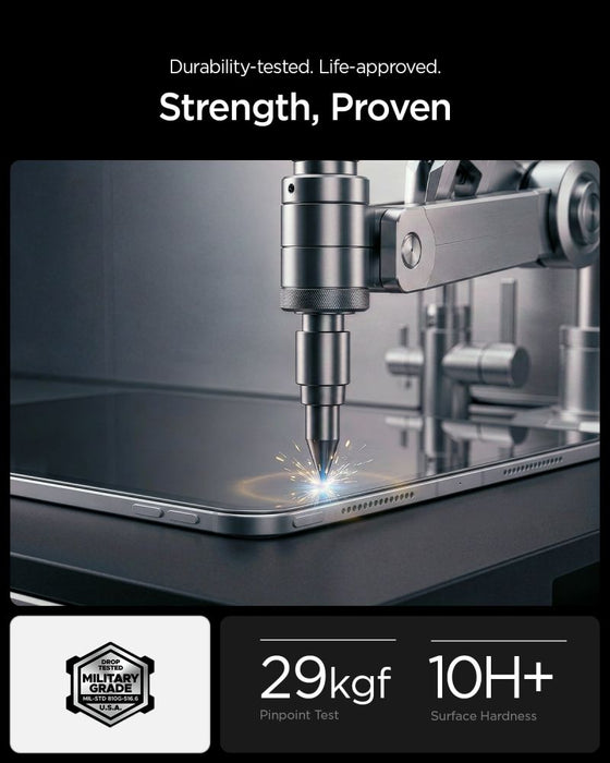Закалено стъкло Spigen ALM Glas.tR T за iPad Pro 11" 2024 / 2025