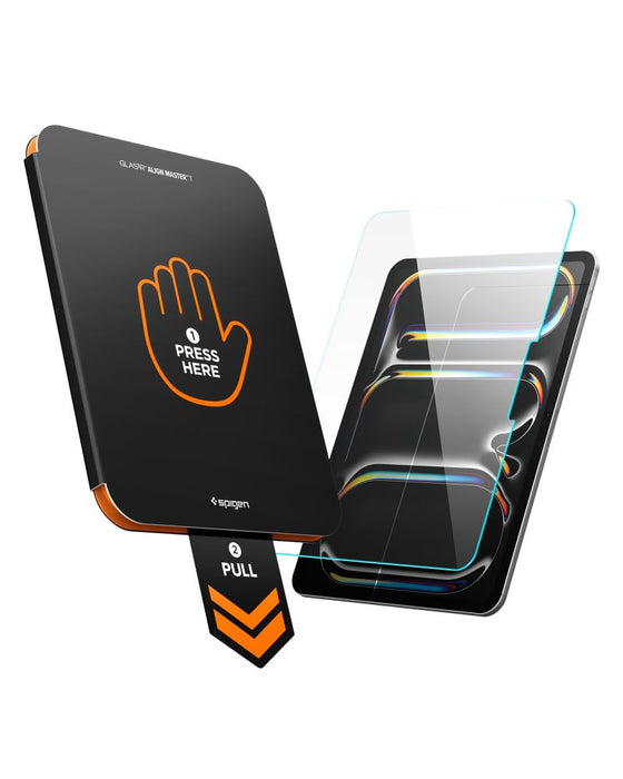 Закалено стъкло Spigen ALM Glas.tR T за iPad Pro 11" 2024 / 2025