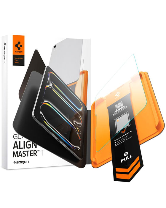 Закалено стъкло Spigen ALM Glas.tR T за iPad Pro 11" 2024 / 2025