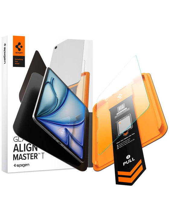 Закалено стъкло Spigen ALM Glas.tR T за iPad Air 11" 2024 / 2025 / 2026