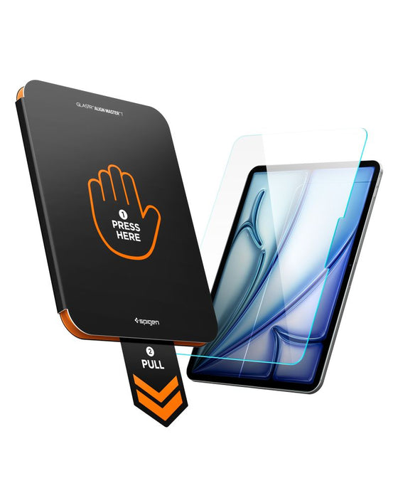 Закалено стъкло Spigen ALM Glas.tR T за iPad Air 11" 2024 / 2025 / 2026