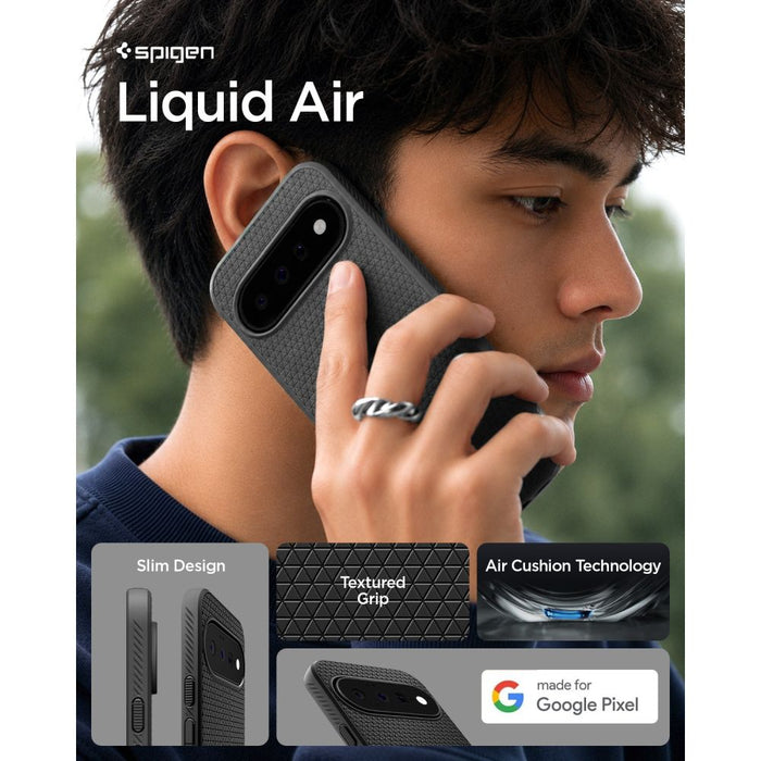 Калъф Spigen Liquid Air за Google Pixel 11 - матово черно