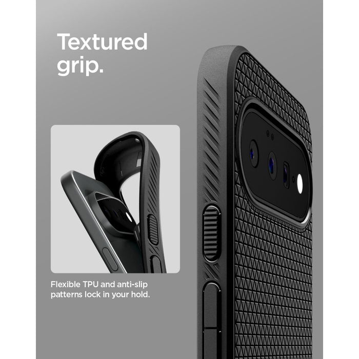 Калъф Spigen Liquid Air за Google Pixel 11 - матово черно