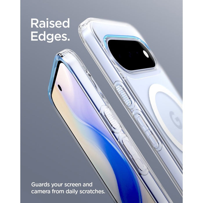 Spigen Ultra Hybrid Mag MagSafe калъф за Google Pixel 11 - прозрачен и бял