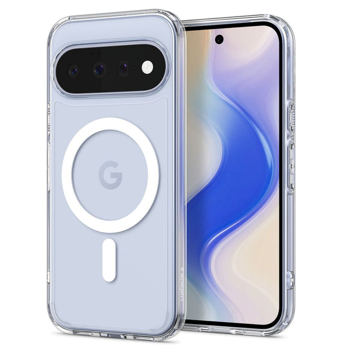 Spigen Ultra Hybrid Mag MagSafe калъф за Google Pixel 11 - прозрачен и бял