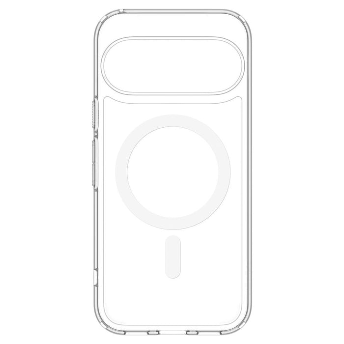 Spigen Ultra Hybrid Mag MagSafe калъф за Google Pixel 11 - прозрачен и бял