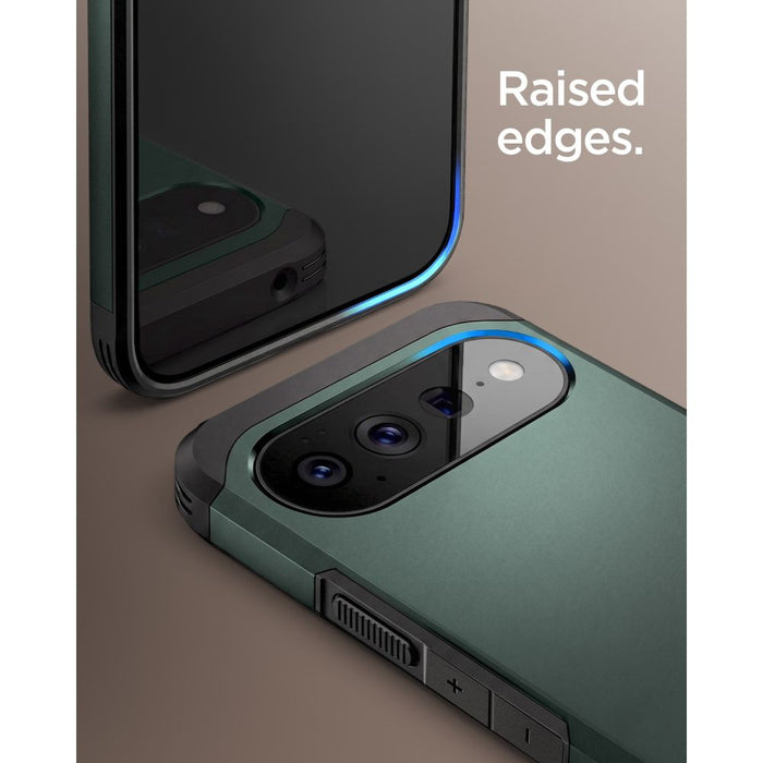 Калъф Spigen Tough Armor Mag MagSafe за Google Pixel 11 - тъмнозелен