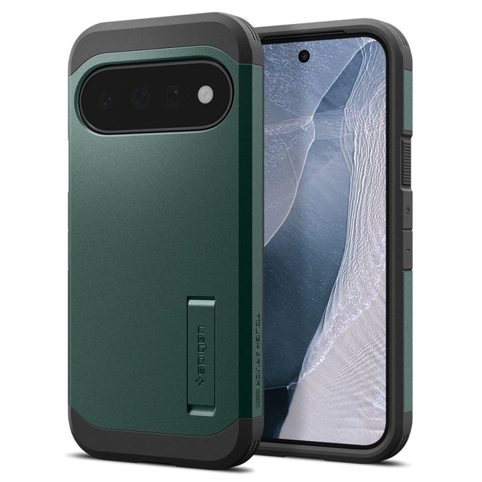 Калъф Spigen Tough Armor Mag MagSafe за Google Pixel 11 - тъмнозелен