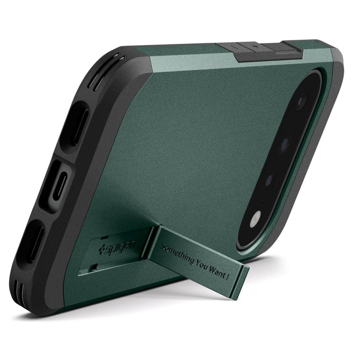 Калъф Spigen Tough Armor Mag MagSafe за Google Pixel 11 - тъмнозелен