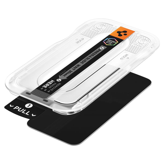 Spigen Glas.tR EZ Fit Pro HD 2-Pack Privacy Tempered Glass за Google Pixel 10/11