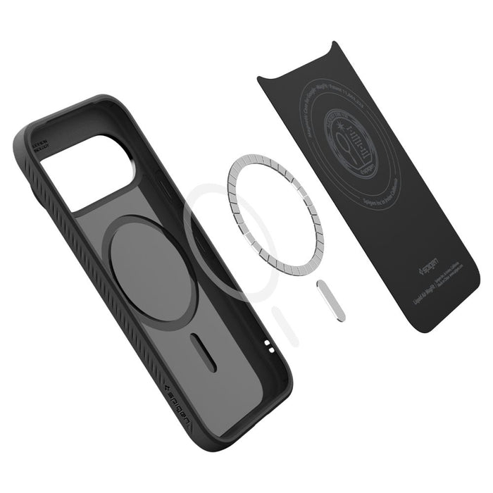 Калъф Spigen Liquid Air Mag MagSafe за Google Pixel 11 Pro - матово черен